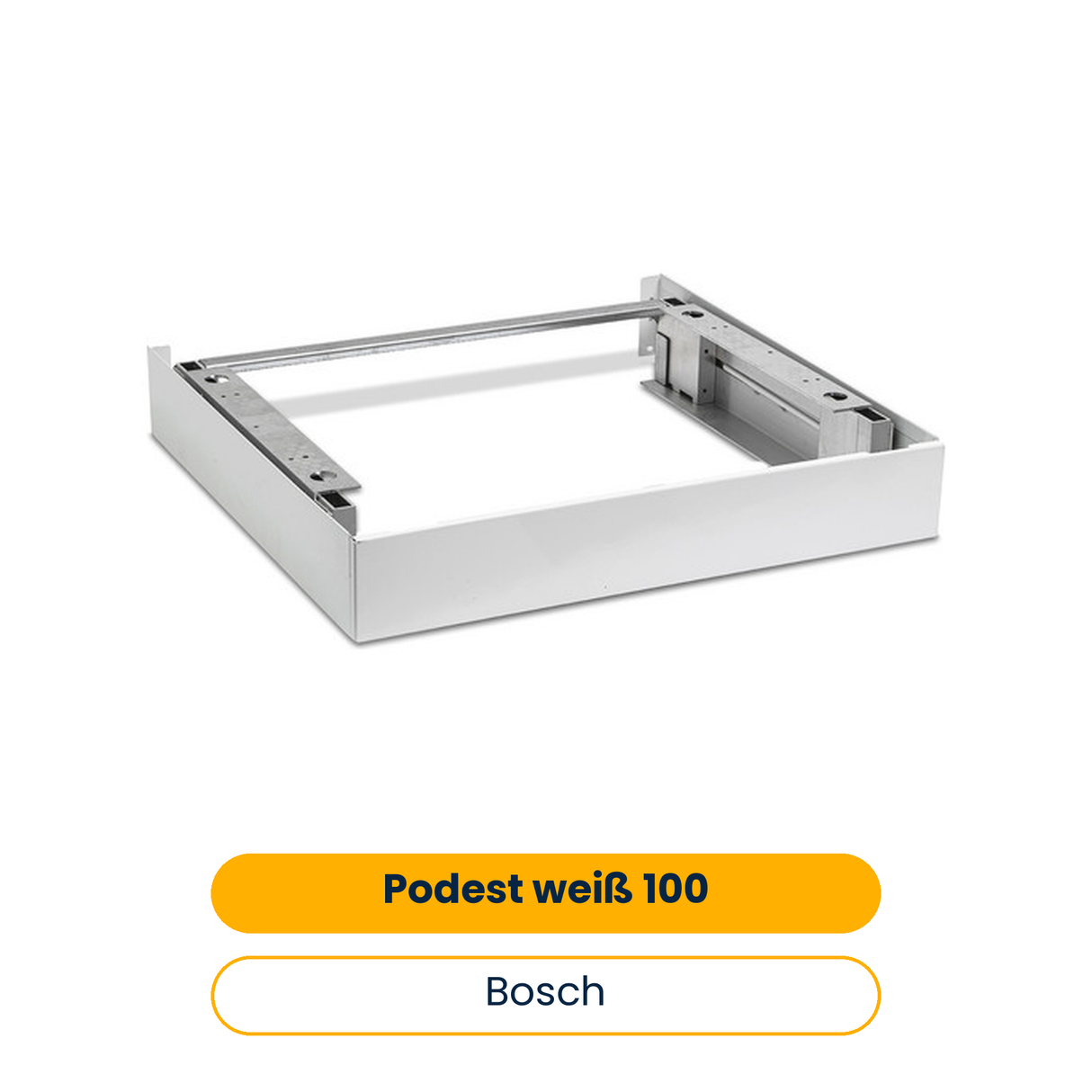 BOSCH accessoires pour pompes à chaleur géothermiques socle blanc 100mm (pour design métal) (Art.-Nr. 8738210618)