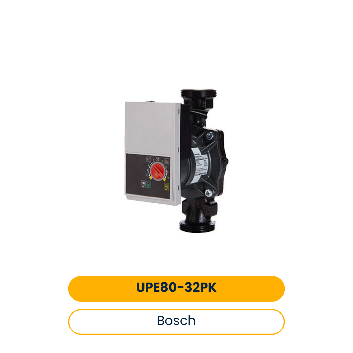 BOSCH accessoires Pompe de circulation pour pompe à chaleur air UPE 80-32PK, hauteur manométrique max. 8,4 m (Réf. 8738213475)