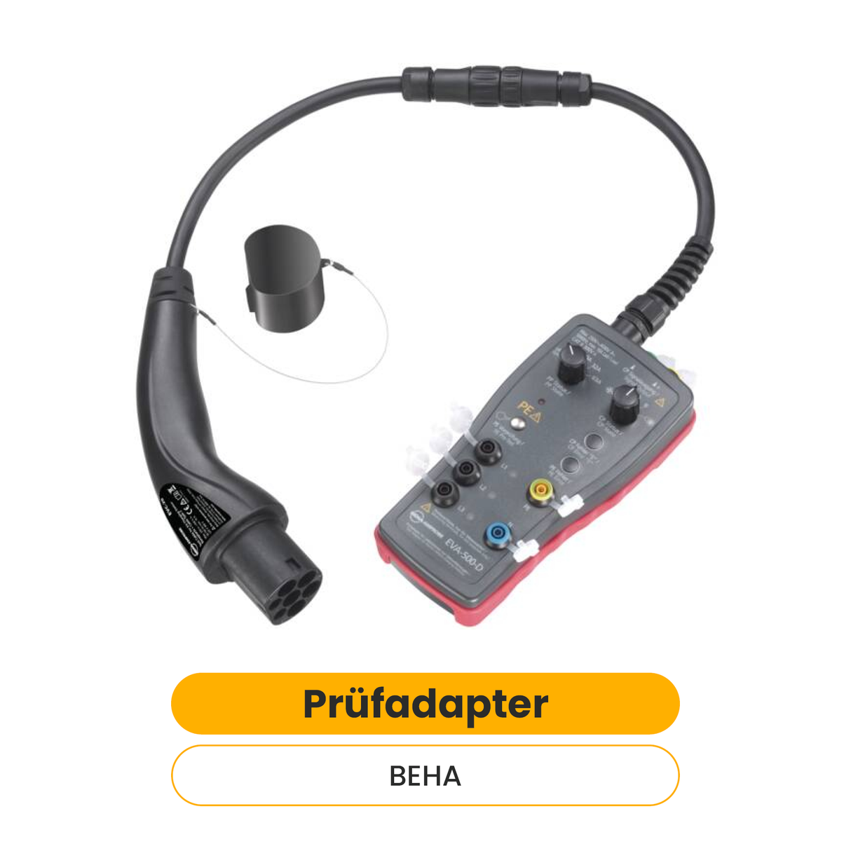 BEHA EV-520-D KIT Prüfadapter für Ladestationen