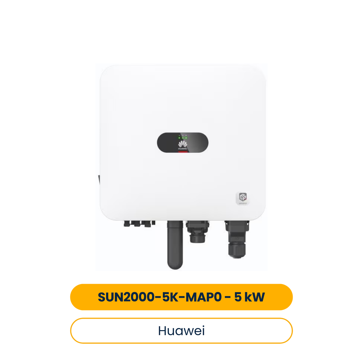 Huawei SUN2000-5K-MAP0 Onduleur hybride 5 kW (en option avec Smartmeter)