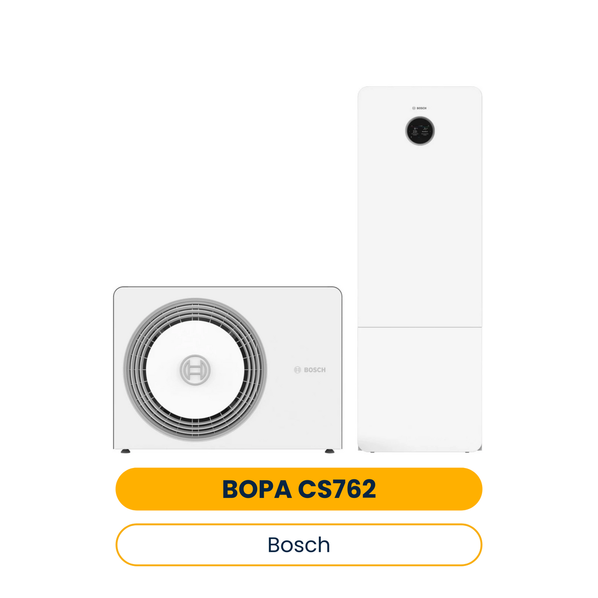 BOSCH Luftwärmepumpen-Paket BOPA CS762 AW 5 OR-S, CS5800iAW 12 M (Art.-Nr. 7739622387)