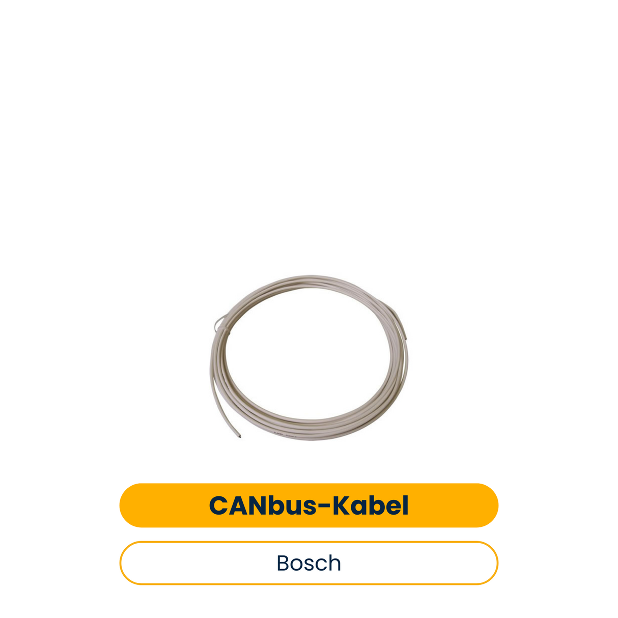 BOSCH Accessoires pour pompes à chaleur air-câble 15 Câble CANbus 2x2x0,75mm2, L : 15 m (Réf. 8738206183)