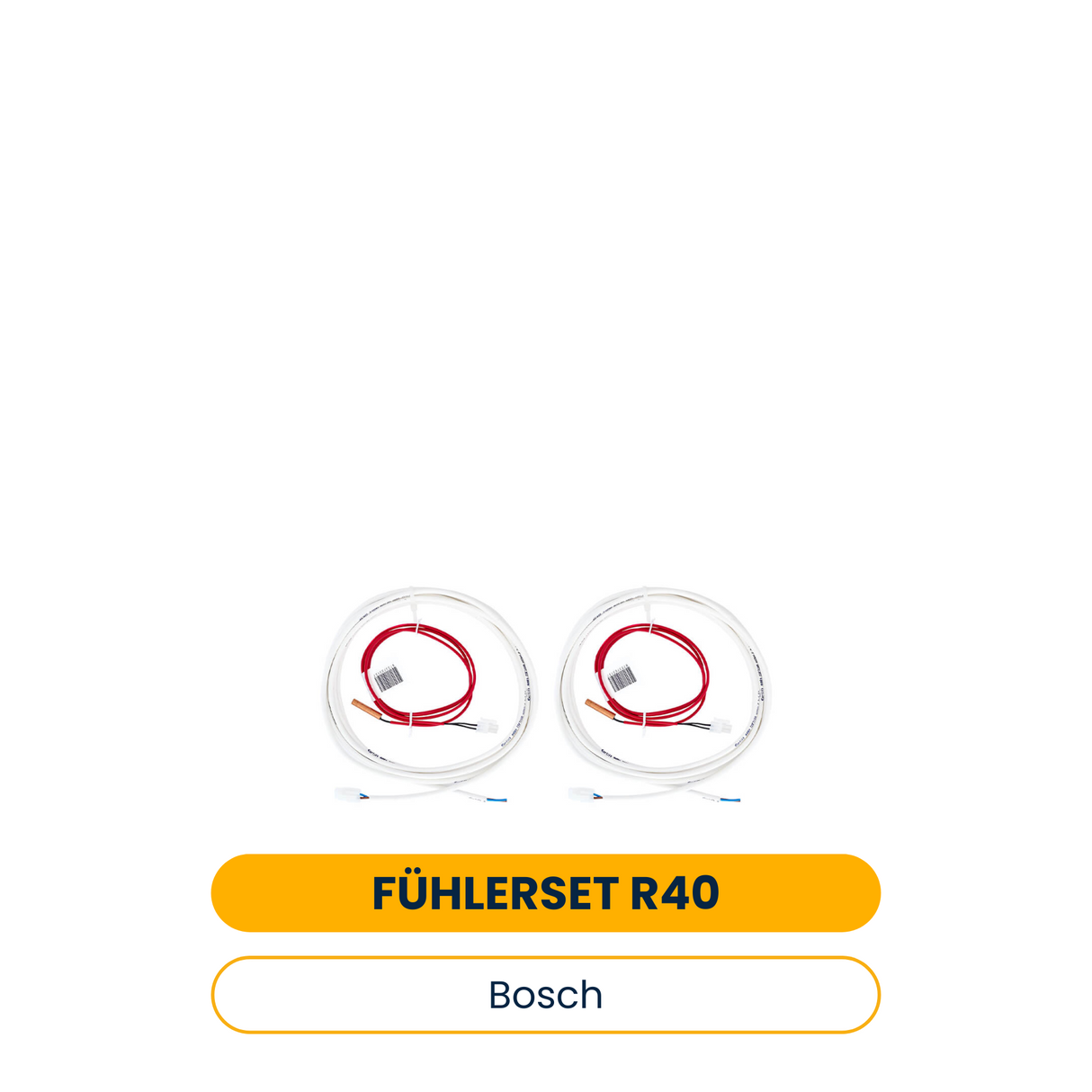 BOSCH Zubehör für Warmwasserspeicher Sensor-Kit: 2 Fühler R40, je 4 m Kabel (Art.-Nr. 7716842691)