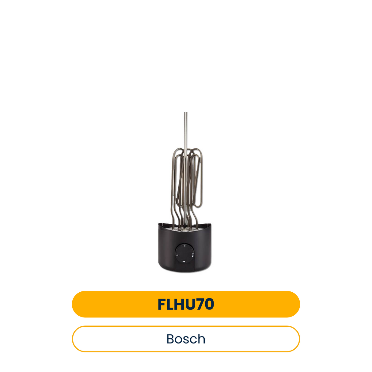 BOSCH Zubehör für Luftwärmepumpe FLHU 70 Flanschheizung, 4 kW, 400 V (Art.-Nr. 8738212217)