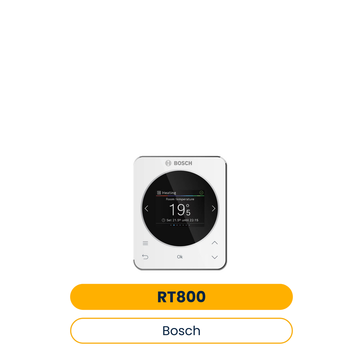 BOSCH Fernbedienung RT 800 für UI800 farbiges Touch-Bediendisplay (Art.-Nr. 7738112947)