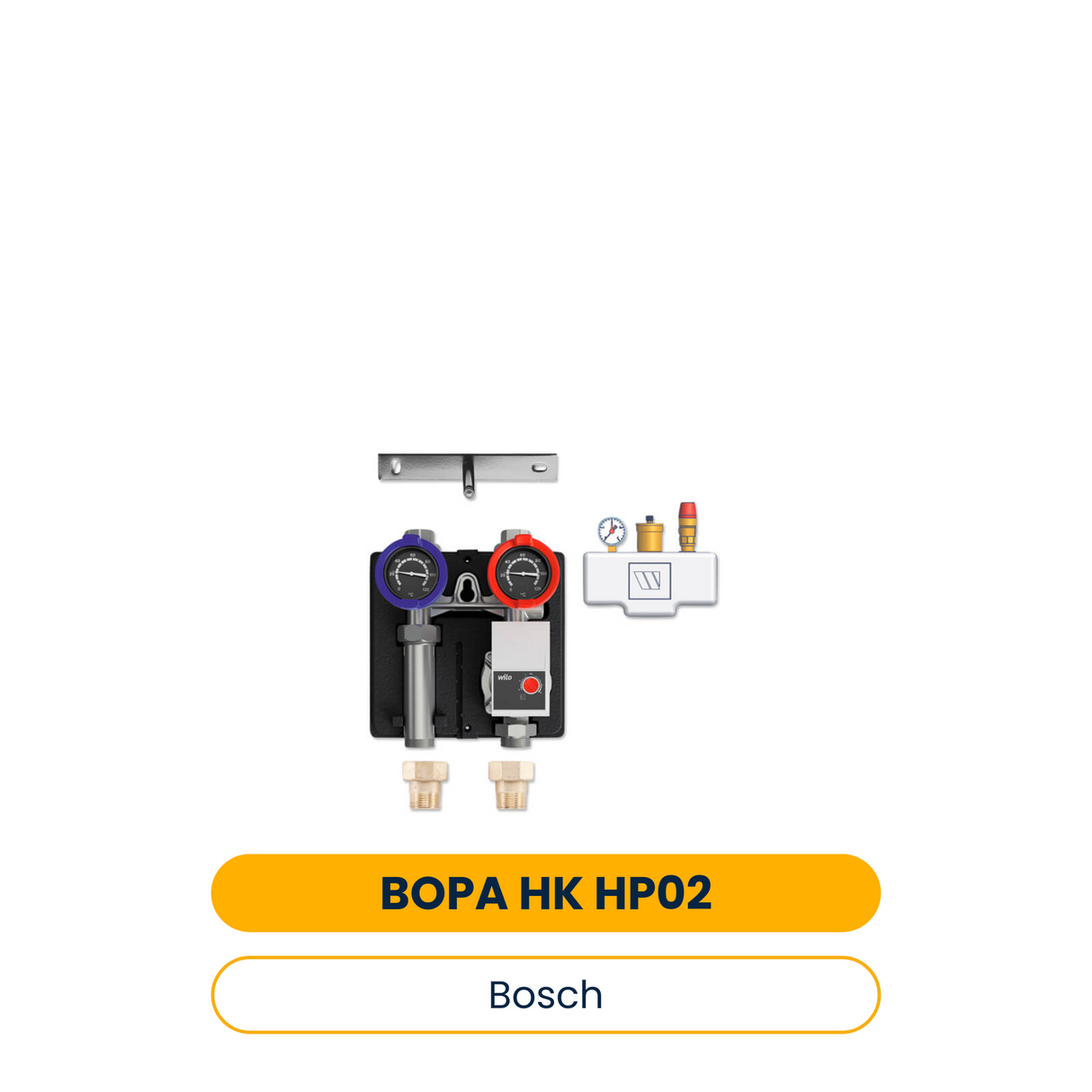 BOSCH Heizkreispaket BOPA HK HP02 HS25/6 s BO, ASHKV25, WMS1, KSG (Art.-Nr. 7739616654)
