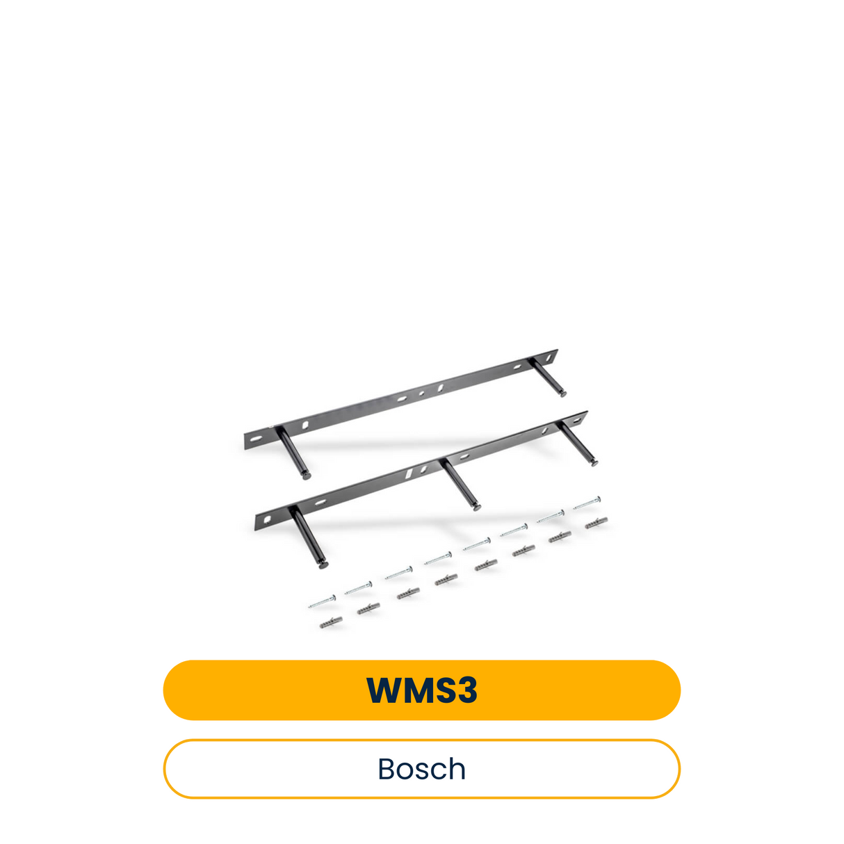 Accessoires BOSCH pour ensembles de circuits de chauffage WMS 3 Support mural pour trois ensembles de circuits de chauffage (réf. 8718598609)