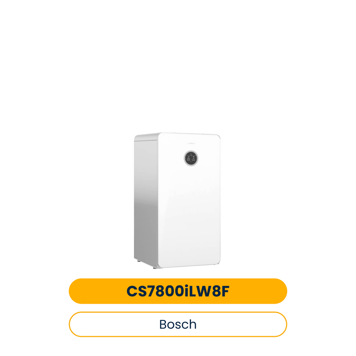 BOSCH Solewärmepumpe CS7800iLW 8 F 1180x600x600, 8 kW, Metallfront (Art.-Nr. 8738212051)