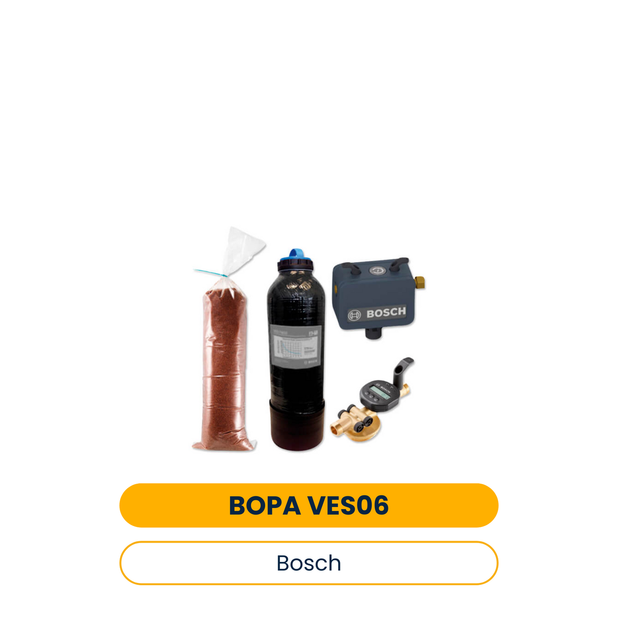 BOSCH Pack pour le traitement de l'eau VES06 VES P8000 avec appareil de mesure de conductivité (Réf. 7739617417)