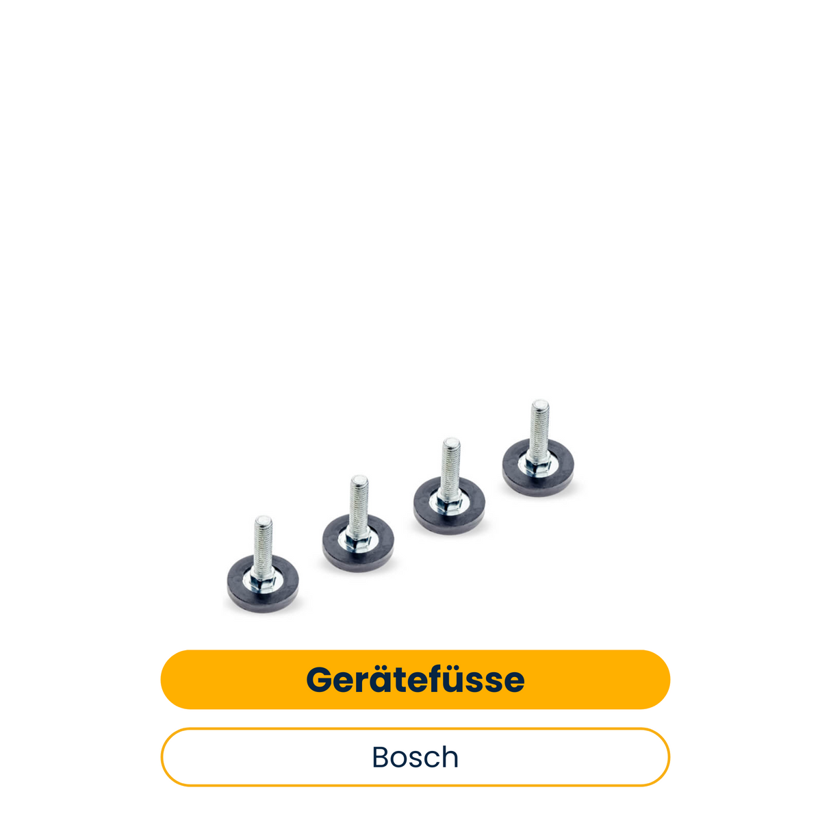 BOSCH Gerätefüsse M10 x 51mm schalldämmend (Art.-Nr. 5236440)