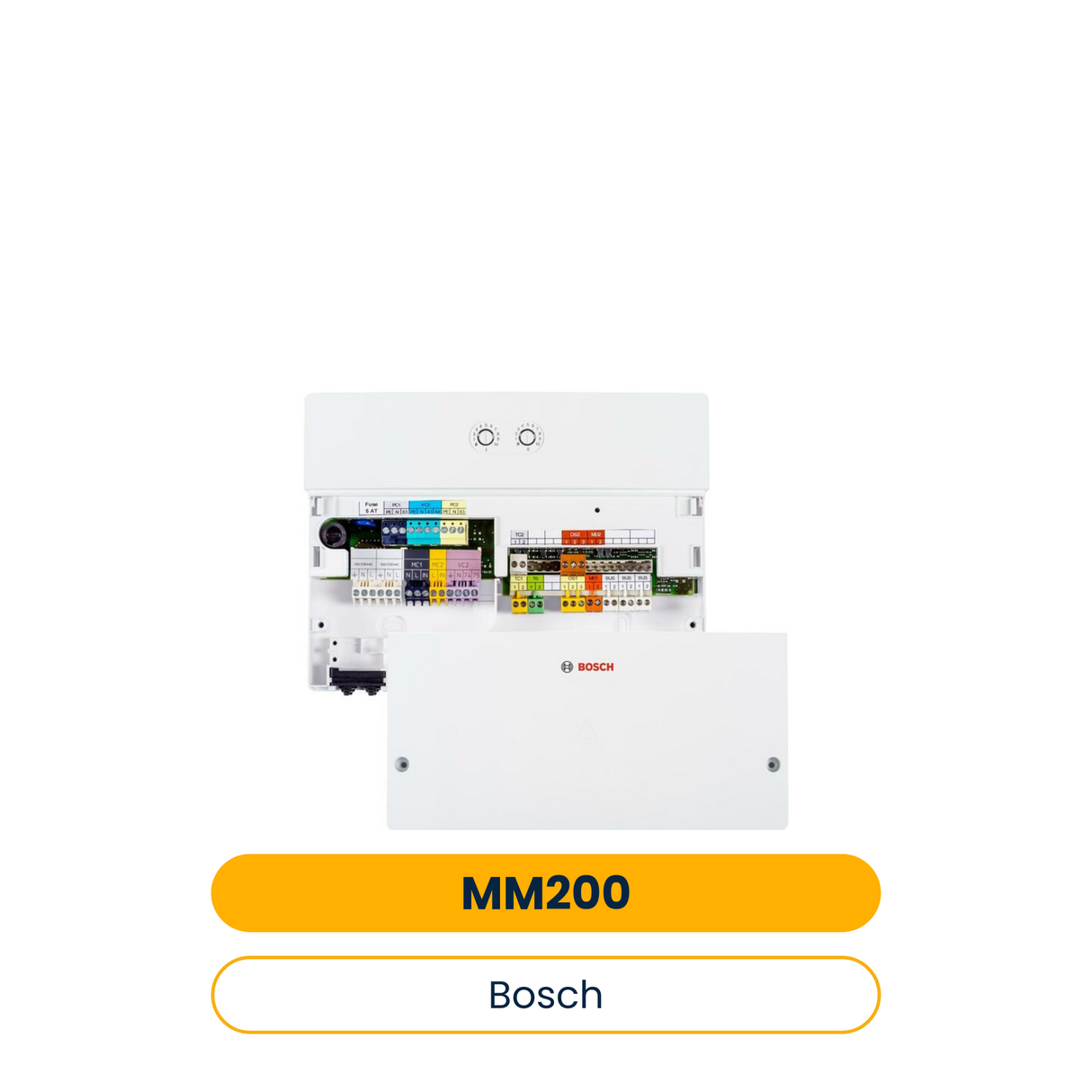 BOSCH Mischermodul MM 200, 246x184x61 für 2 Heizkreise, inkl. 2 Anlegefühler (Art.-Nr. 7738101058)