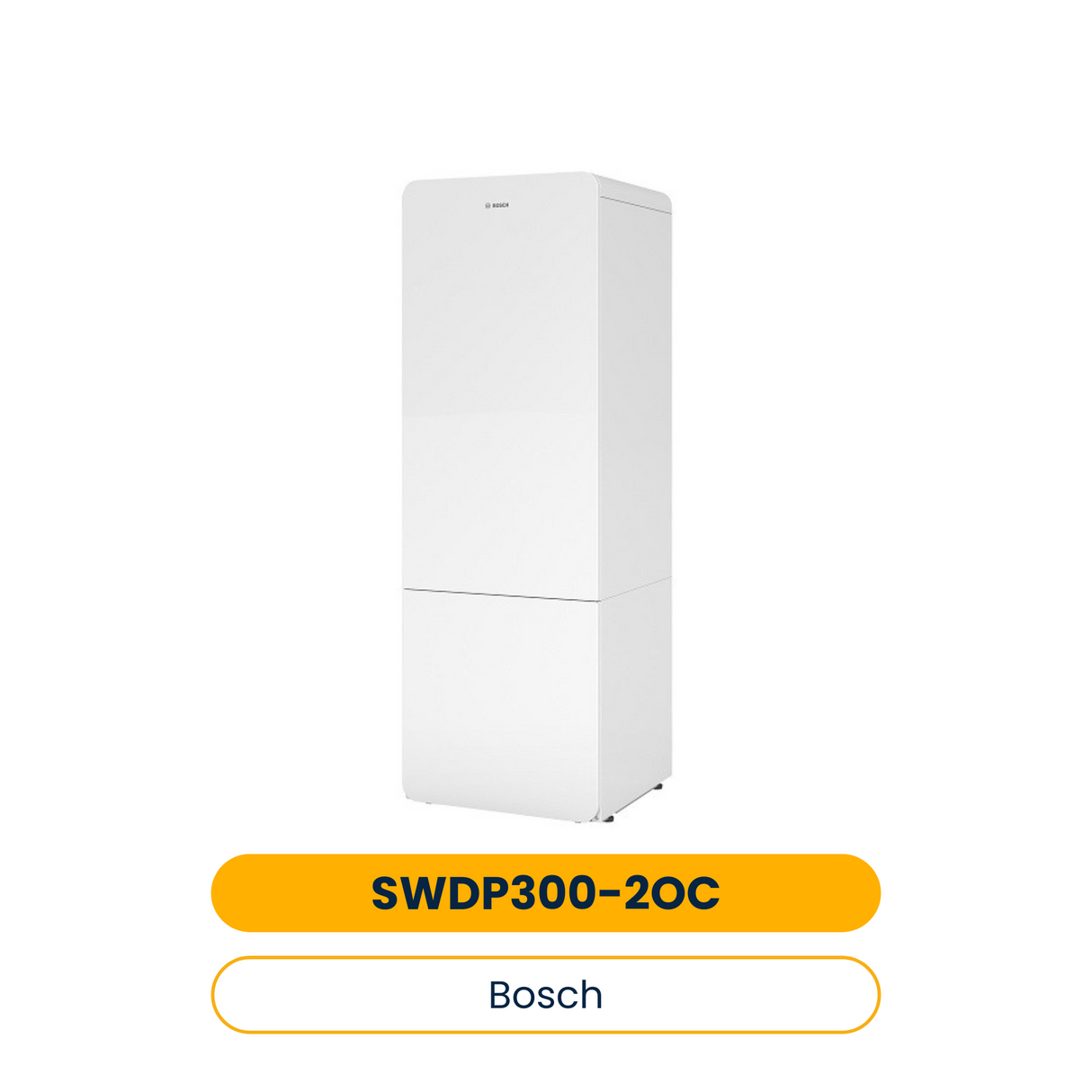 BOSCH accumulateur à pompe à chaleur SWDP 300-2 O C accumulateur en acier inoxydable, 1838x600x610, métal (Réf. 7716842660)