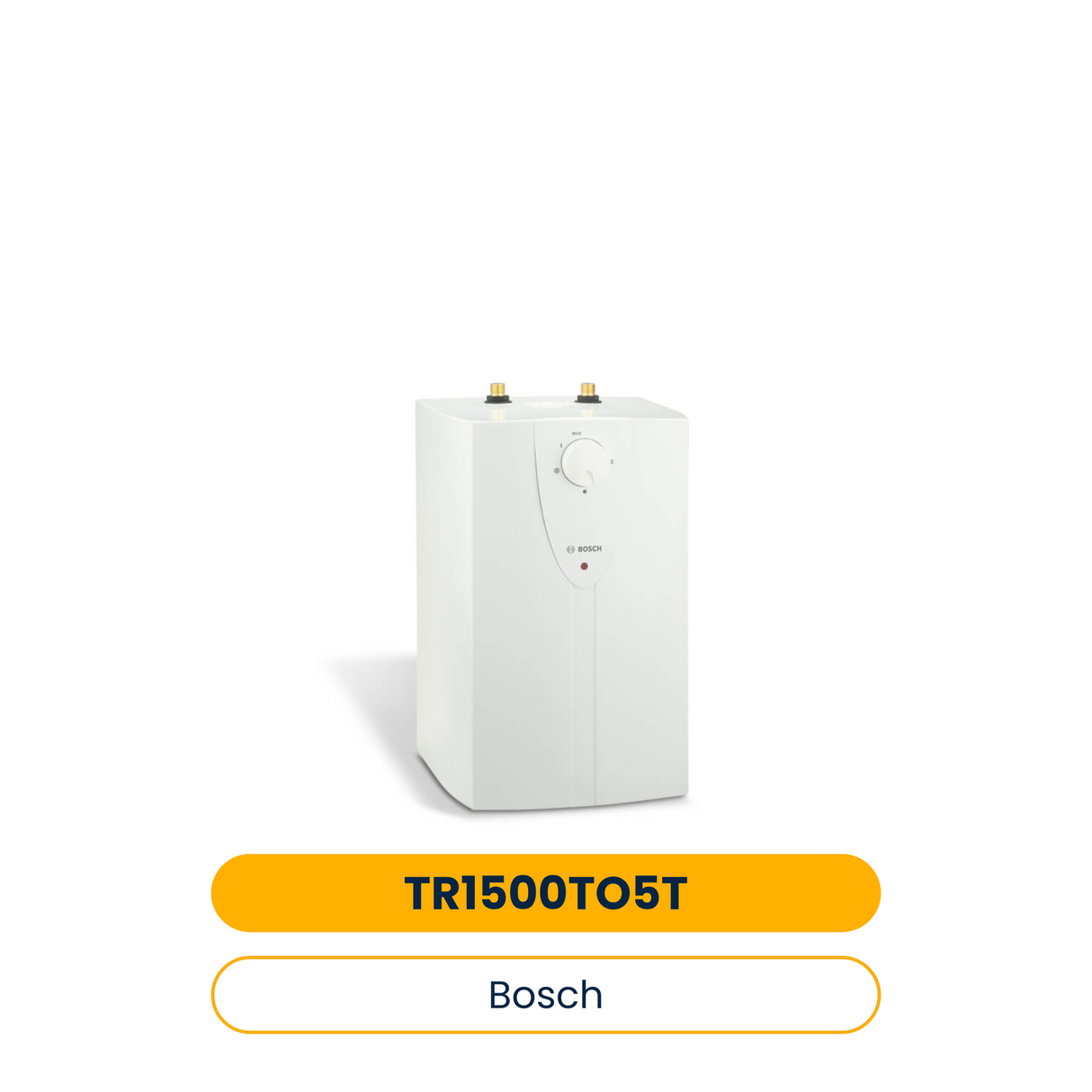 BOSCH Chauffe-eau compact TR1500 TO 5 T ouvert 390x258x245, 1,8 kW, 5 L, sous-évier (Réf. 7736505725)