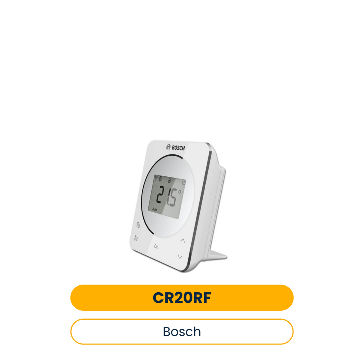 BOSCH Funk-Fernbedienung CR 20 RF Temperatur- und Feuchtemessung,116x95x32 (Art.-Nr. 7738112943)
