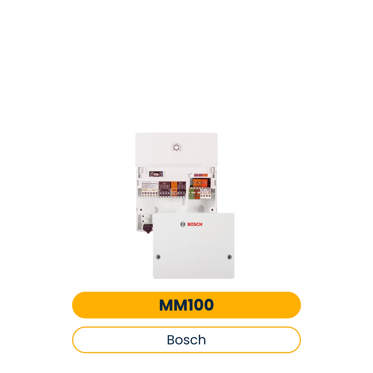 BOSCH Module de mélange MM 100, 151x184x61 pour 1 circuit de chauffage, incl. 1 sonde de contact (Réf. 7738113395)