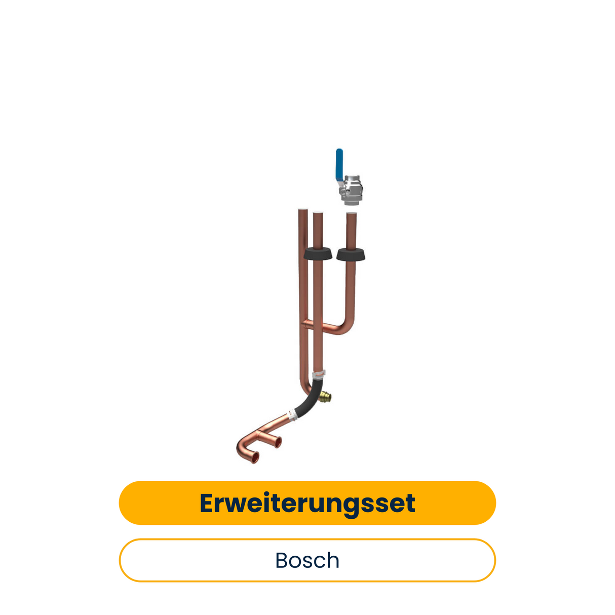 BOSCH Zubehör Erweiterungs-Set intern 2 HK, für Puffermodul CSx800iAW 12 MB (Art.-Nr. 8738214755)
