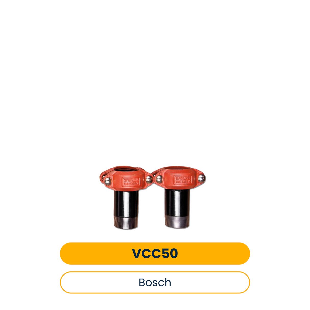 BOSCH Zubehör für Luftwärmepumpen VCC 50 Gewindeübergang Nut 60,3 x Gewinde R2 (Art.-Nr. 8738212237)