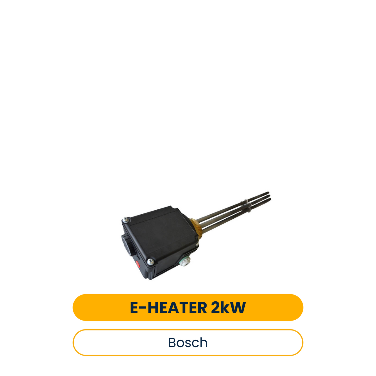 BOSCH Chauffage électrique à visser 2kW/230V R 1 1/2", profondeur d'installation minimale 320 mm, LED (Réf. 7735502657)