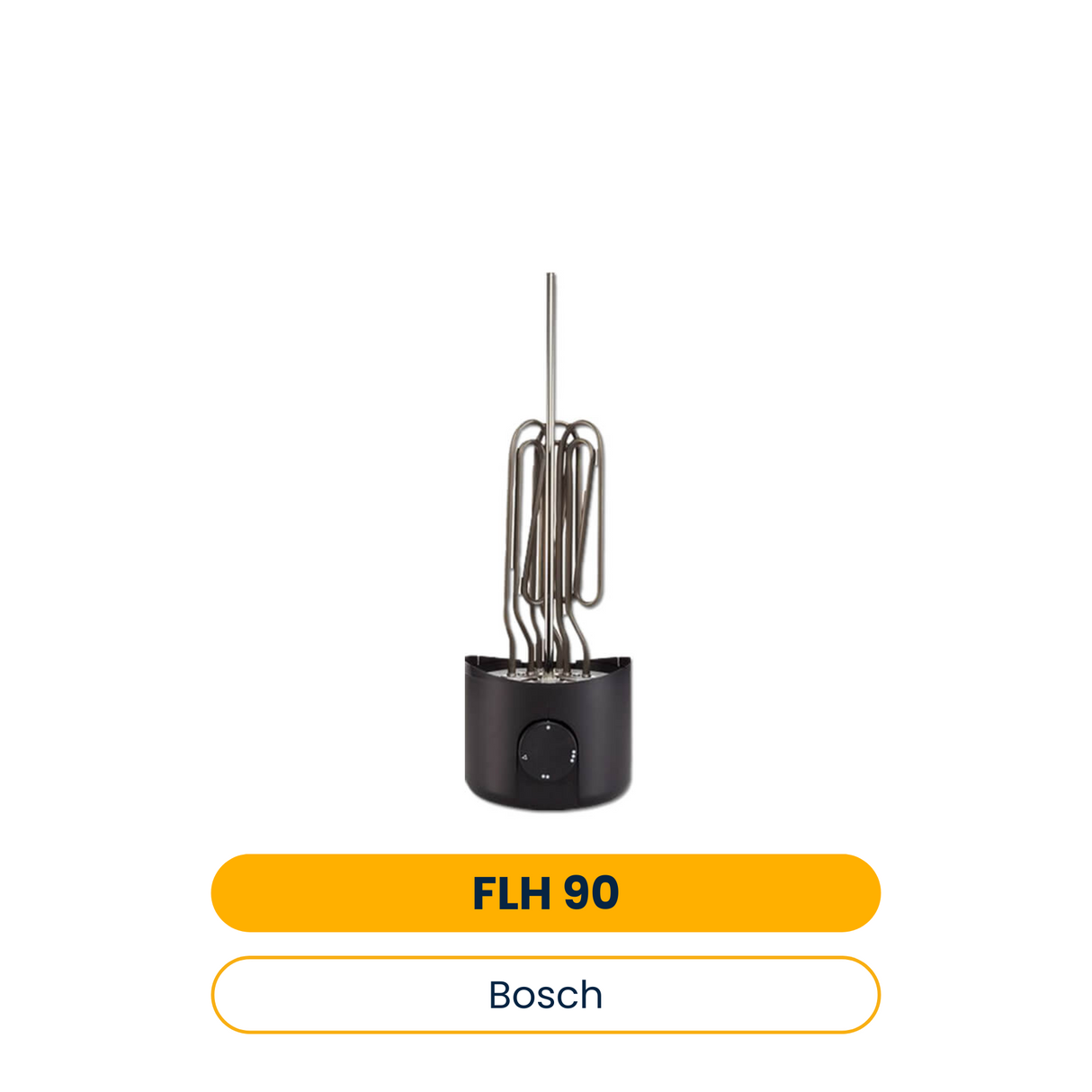 BOSCH Zubehör für Luftwärmepumpen FLH 90 Flanschheizung, 9 kW, 400 V (Art.-Nr. 8738212216)