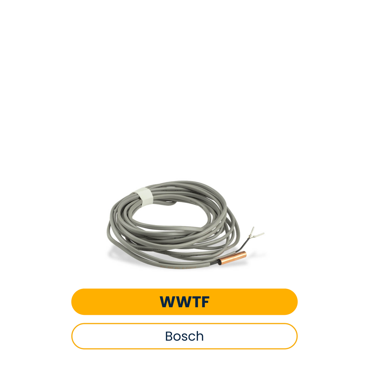 BOSCH Zubehör für Luftwärmepumpen Warmwasser-Temperaturfühler, Länge: 4 m (Art.-Nr. 8738202915)