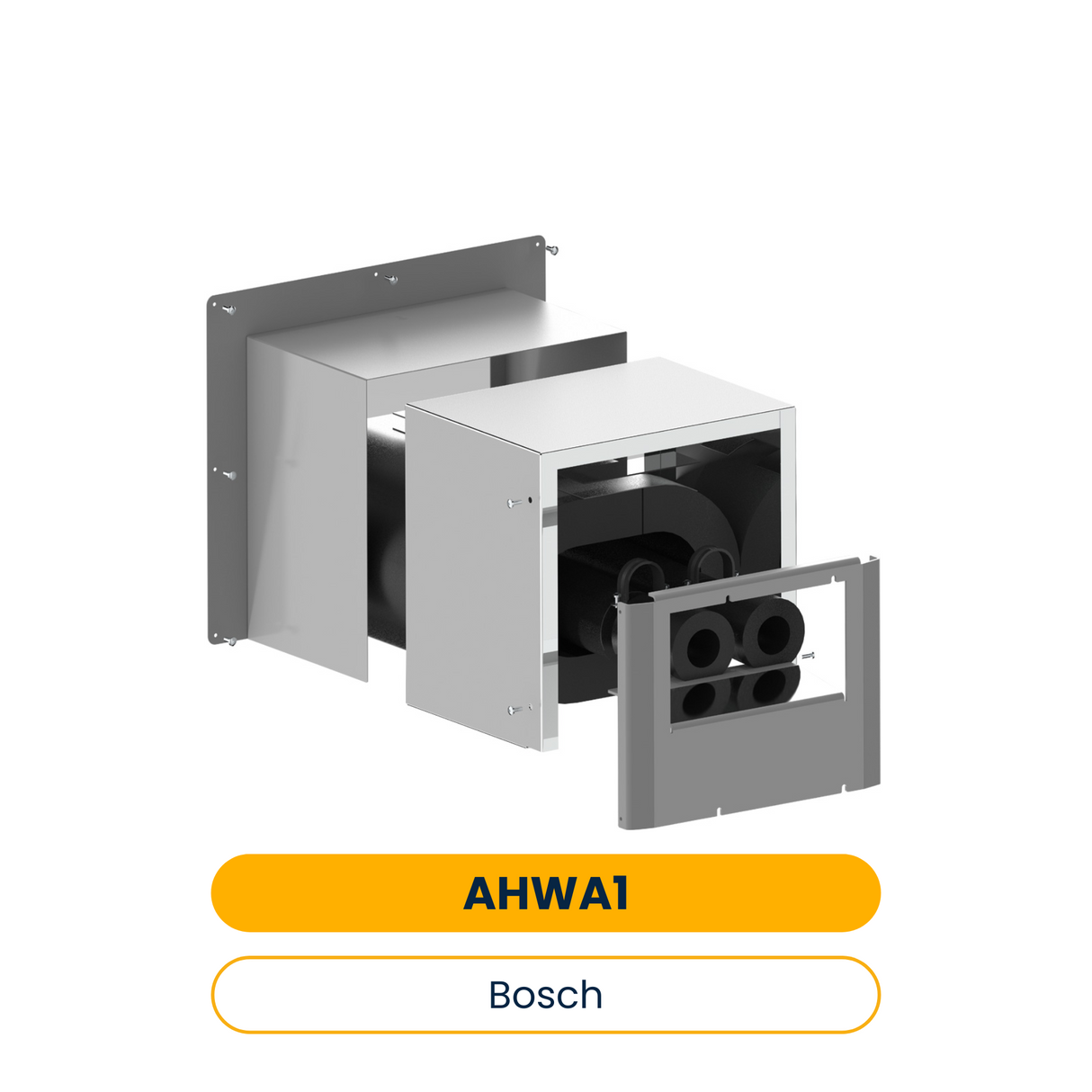 BOSCH Zubehör für Luftwärmepumpe AHWA 1 Abdeckhaube Wandmontage für AW OR (Art.-Nr. 8738214737)