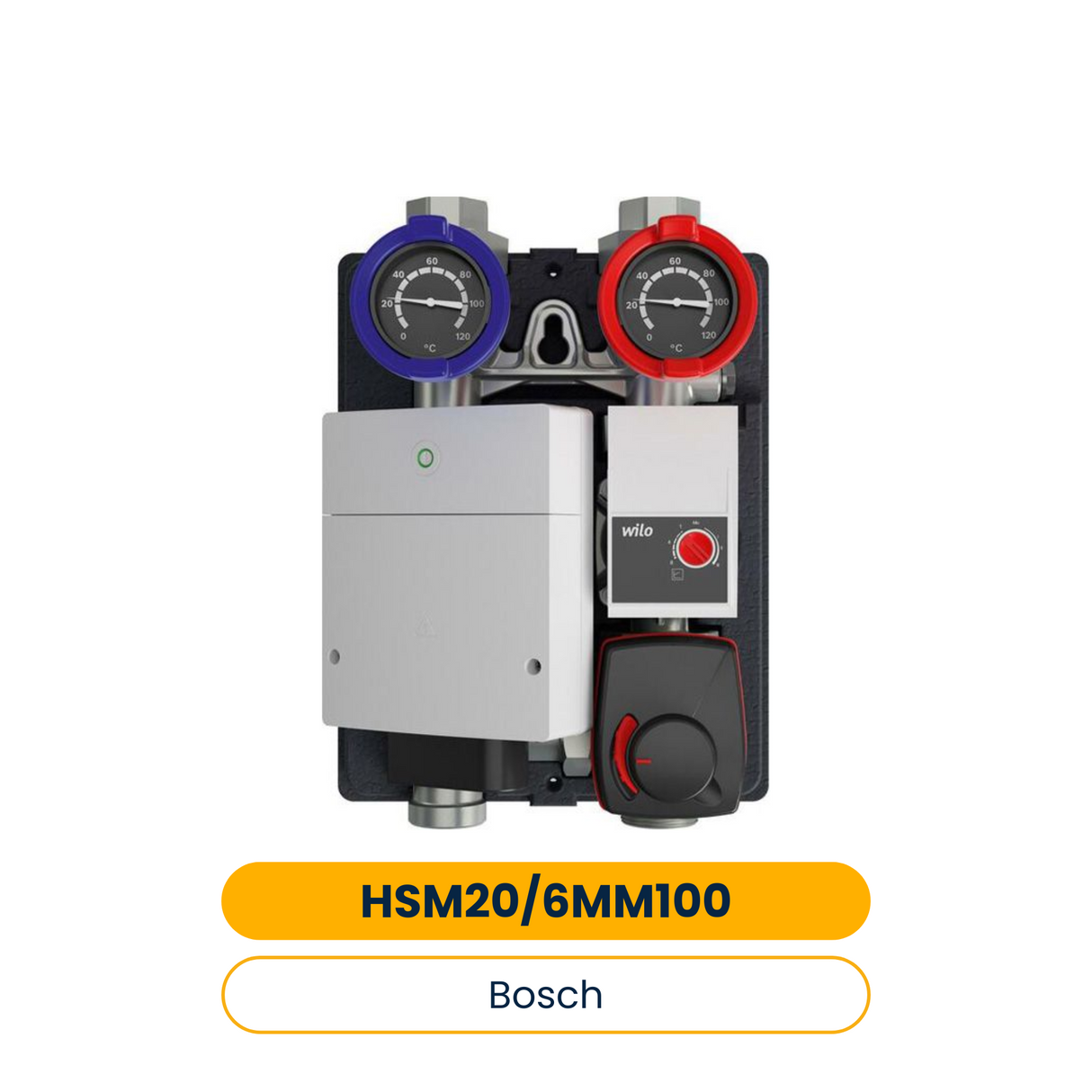 BOSCH Installationszub. HSM 20/6 MM 100 Heizkreisset mit Mischer DN20, mit MM100 (Art.-Nr. 7736601154)