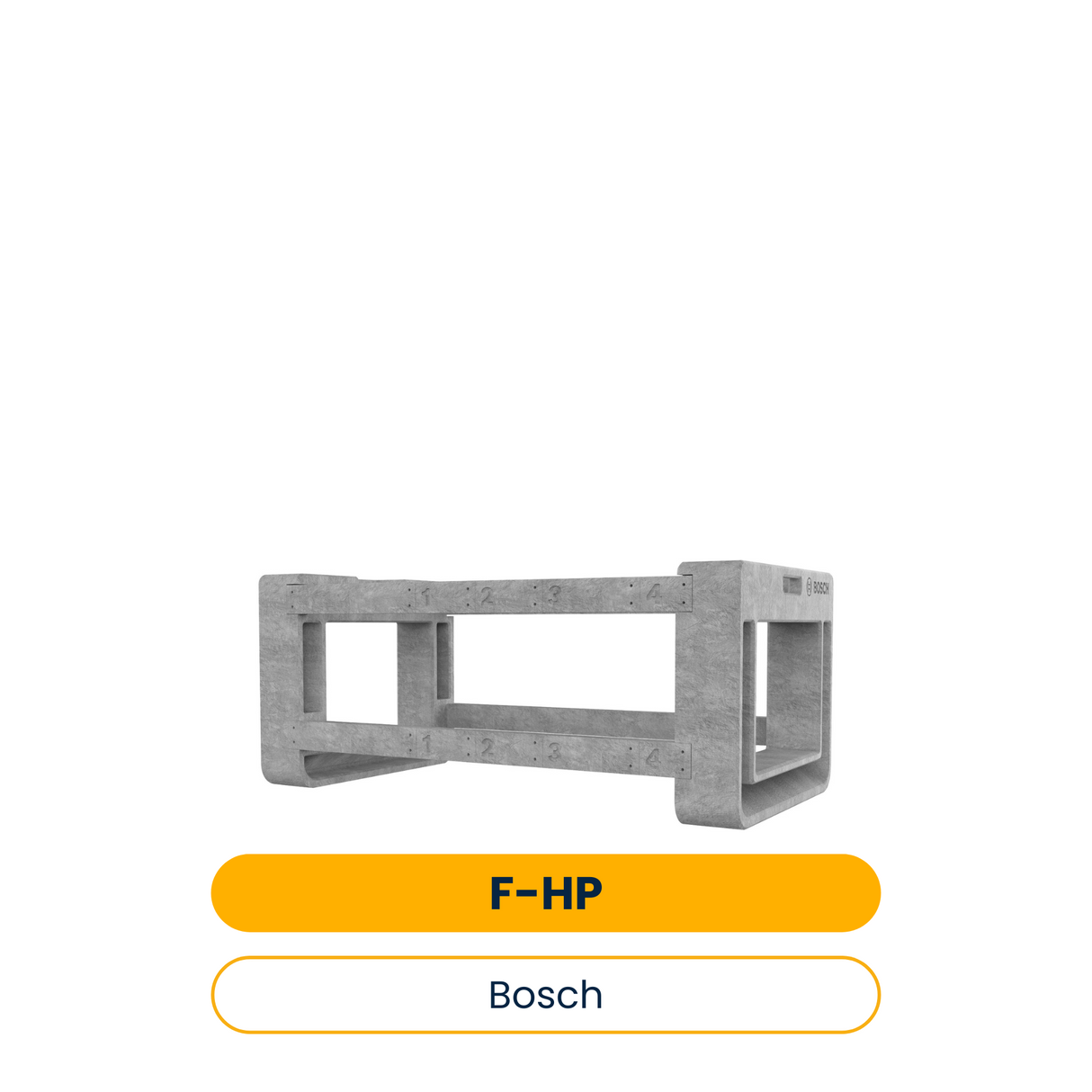 BOSCH Zubehör für Luftwärmepumpen F-HP Fertigfundament für Außeneinheiten (Art.-Nr. 7738345650)