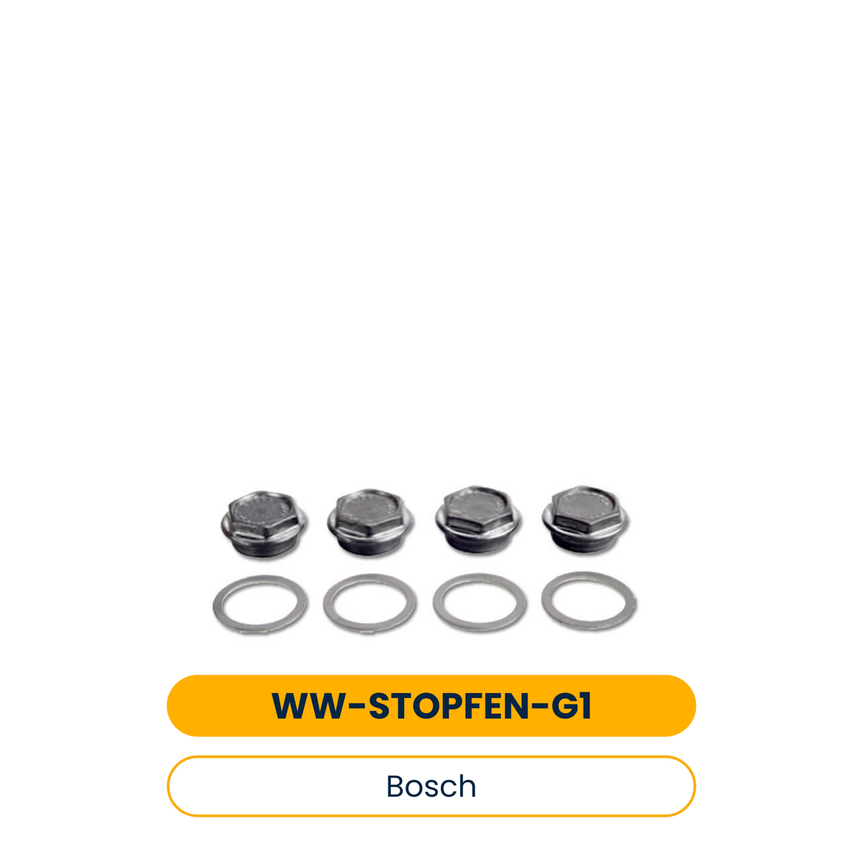 BOSCH Dichtstopfen G 1 1/2 Zoll (4 Stück) (Art.-Nr. 8718544963)