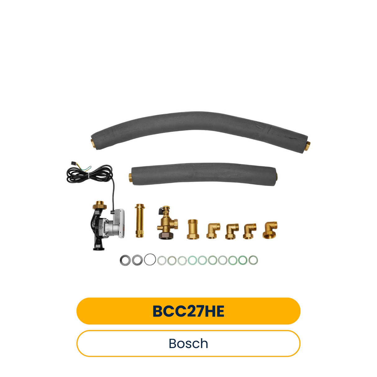 BOSCH Zub. Warmwasserspeicher BCC 27-HE Rohrgruppe mit Speicherladepumpe (Art.-Nr. 8718588480)