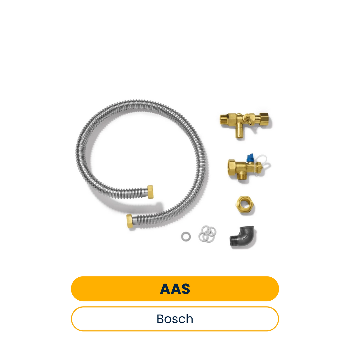 BOSCH Zubehör Warmwasserspeicher AAS Anschluss-Set externes Ausdehnungsgefäß (Art.-Nr. 8718582096)