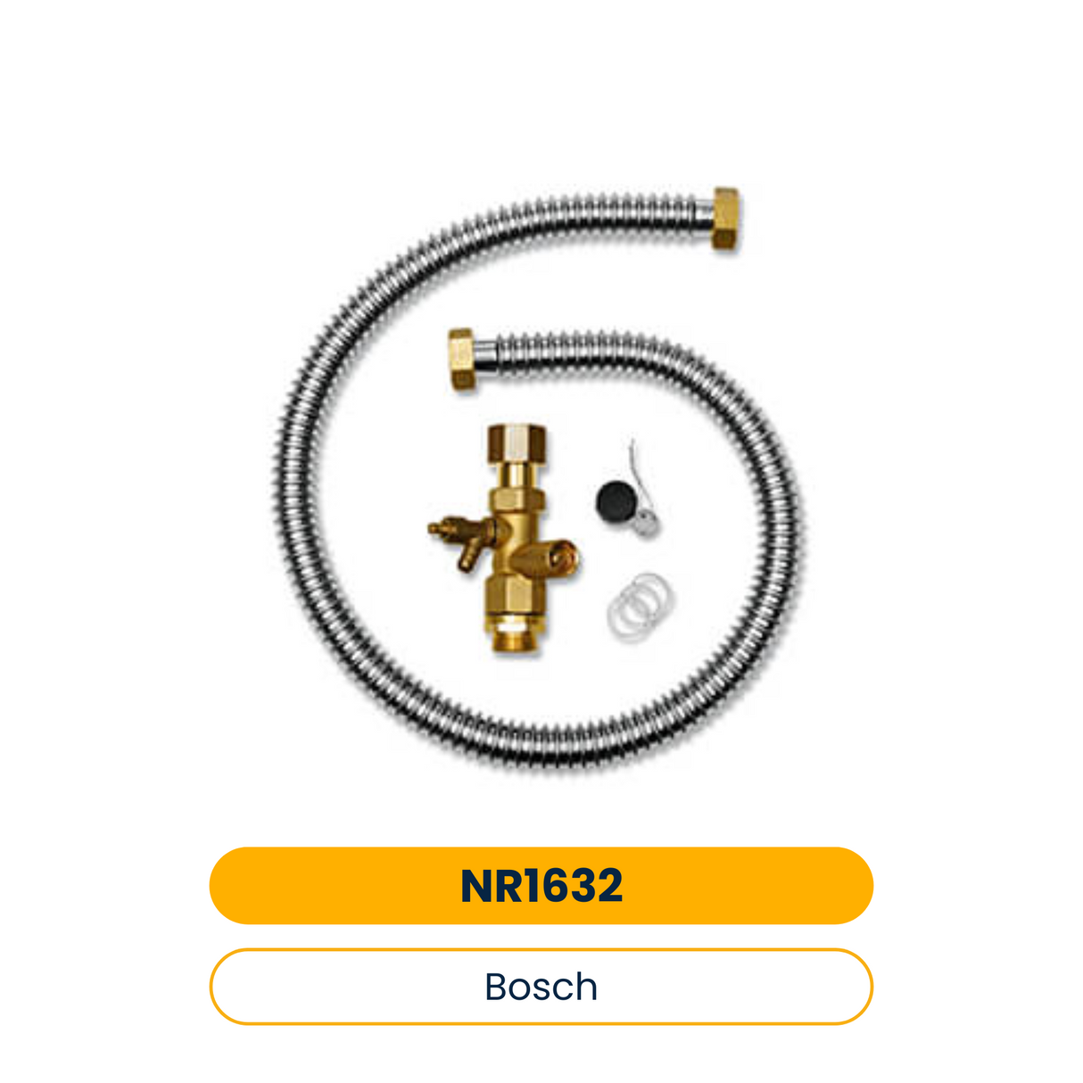 BOSCH Installationszubehör Nr. 1632 Anschluss-Set für externes MAG (Art.-Nr. 63019422)