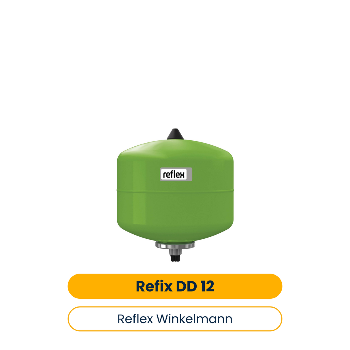 Reflex Winkelmann Refix DD 12, Durchströmungs-Ausdehnungsgefäß (Art.-Nr.7308200)