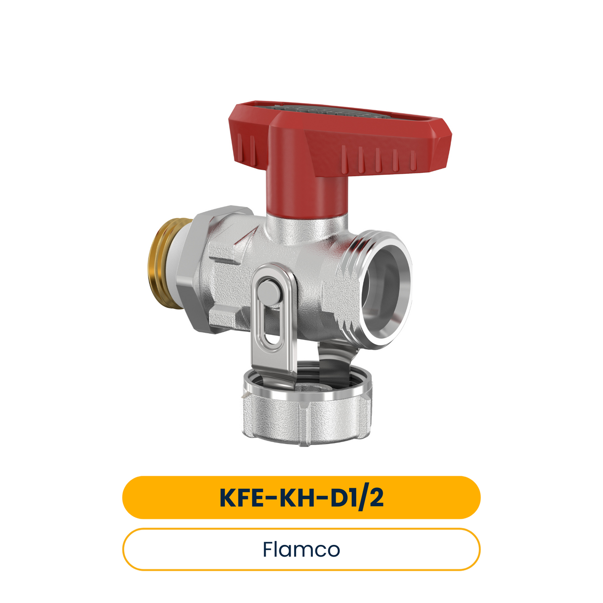Flamco KFE-Kugelhähne für Heizung KFE-KH-D1/2" (Art.-Nr. F10637)