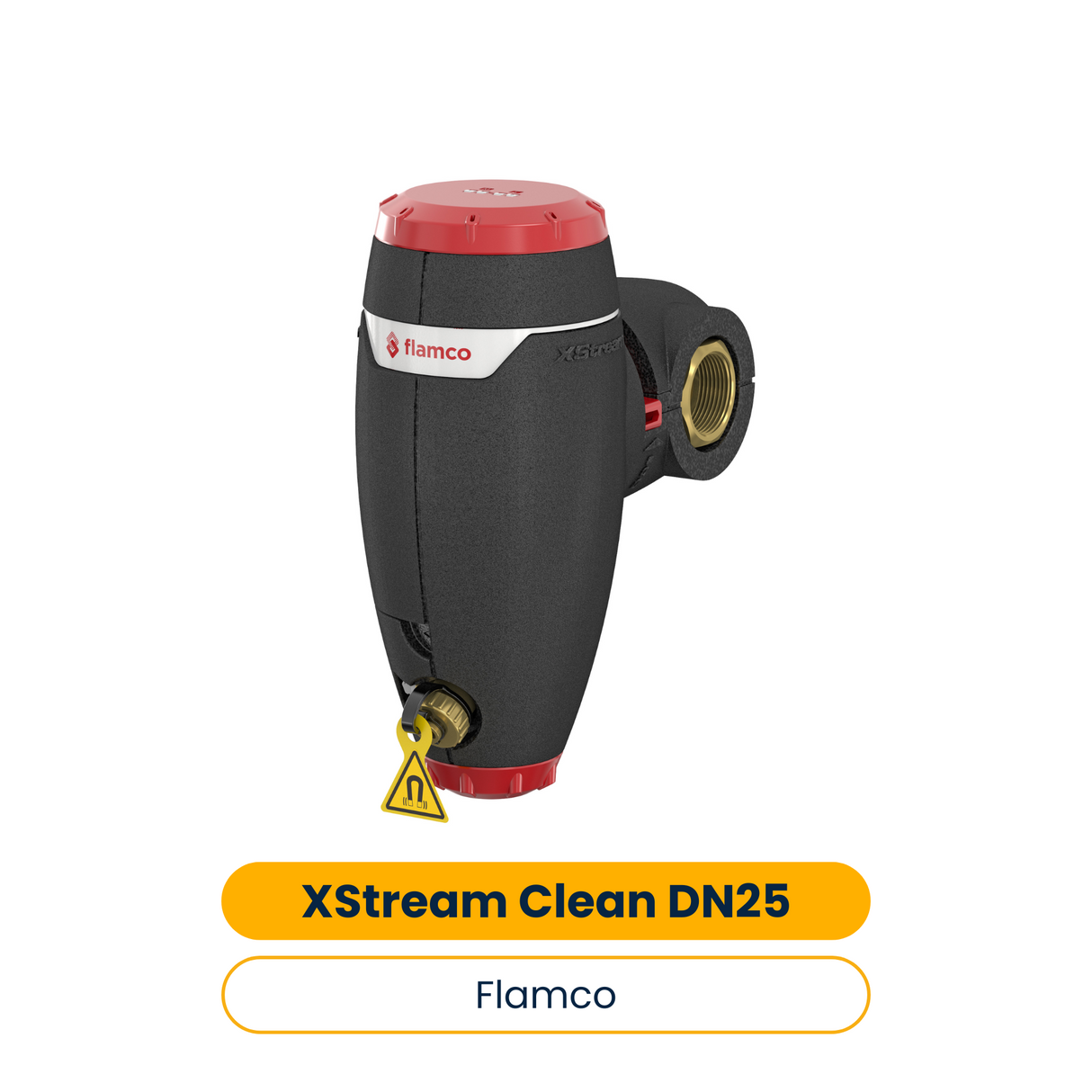 Flamco Schlammabscheider XStream Clean DN25 (Art.-Nr. 11032)
