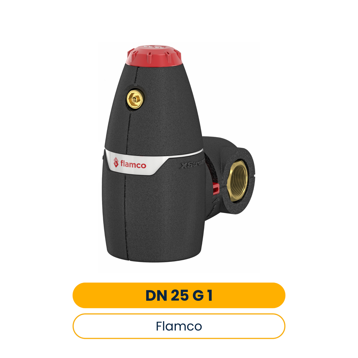 Flamco XStream Vent Luftabscheider DN 25 G 1" F (Art.-Nr. 11002)