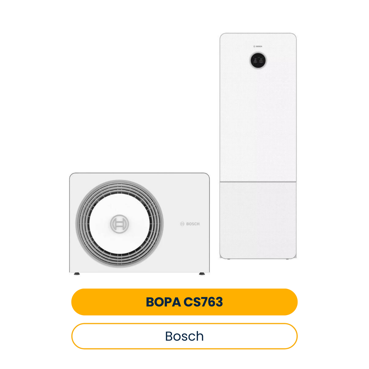 BOSCH Luftwärmepumpen-Paket BOPA CS763 AW 7 OR-S, CS5800iAW 12 M (Art.-Nr. 7739622388)