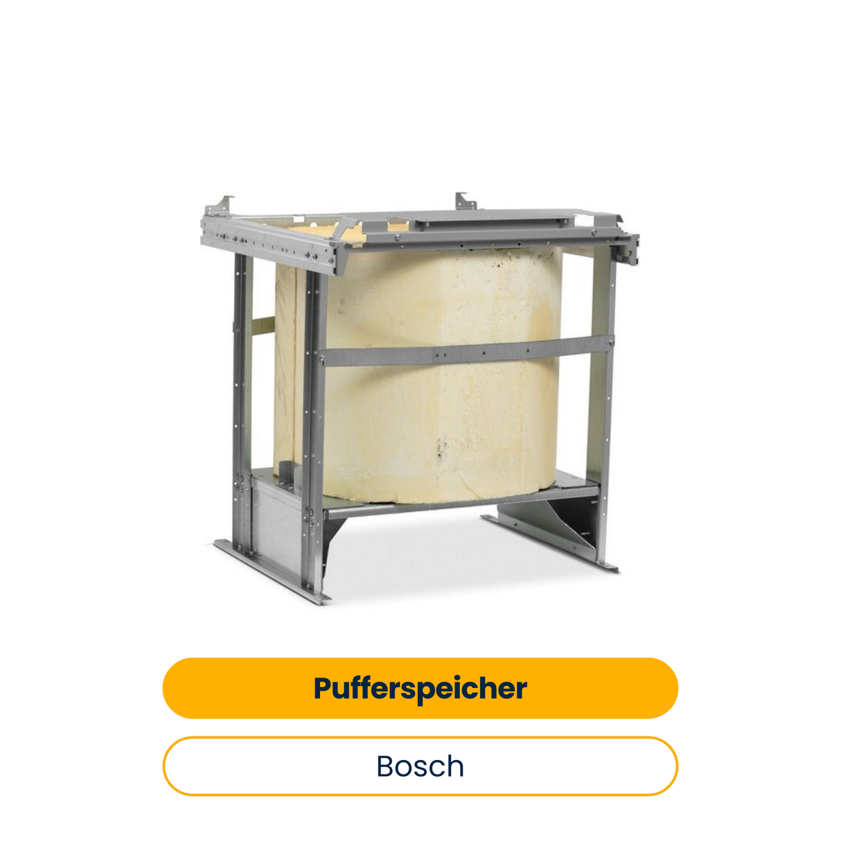 BOSCH integrierbarer Pufferspeicher 50L 590x585x640, Unterkomponente CS7800i LW (Art.-Nr. 8738211720)