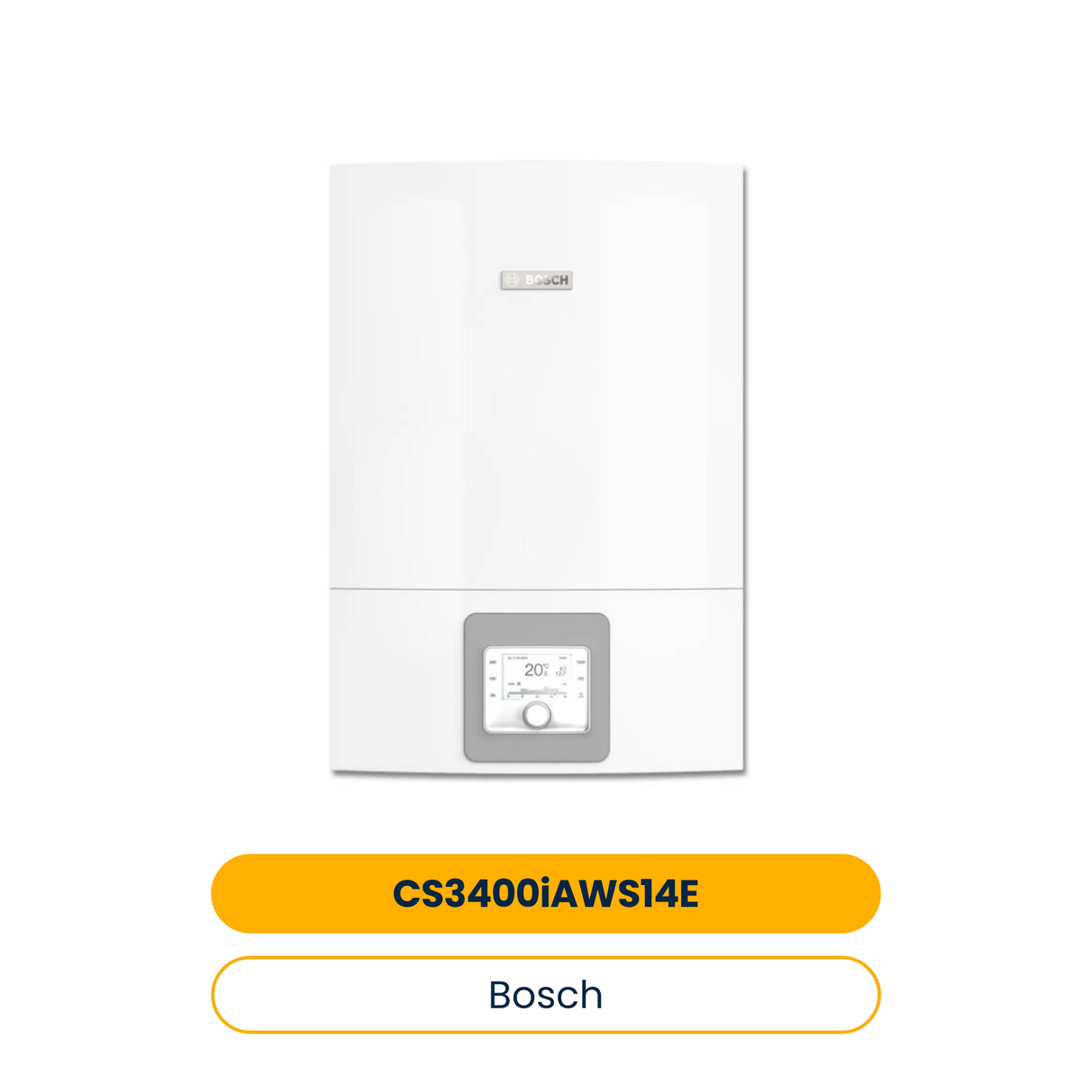 BOSCH Luft/Wasser-Wärmepumpe Compress CS3400iAWS 14 E, Inneneinheit monoenerg. (Art.-Nr. 8738212154)