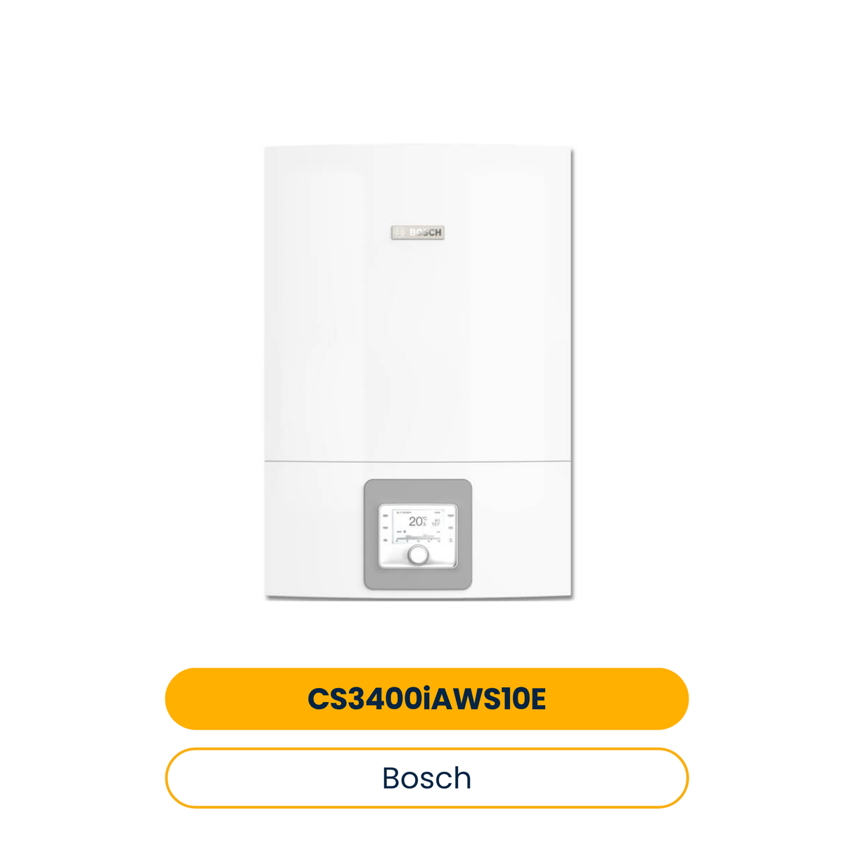 BOSCH Pompe à chaleur air/eau Compress CS3400iAWS 10 E, unité intérieure monoénergétique (Réf. 8738212153)