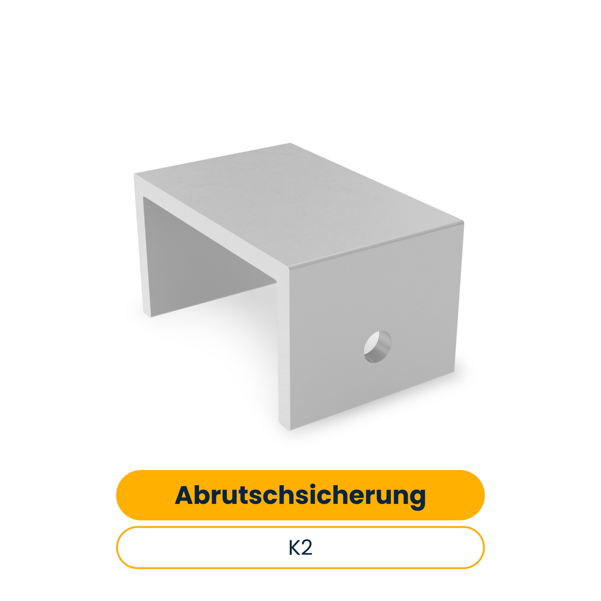 K2 Rail Clip AntiSlip sécurité anti-glissement (25 unités) (Réf. art. 2004289)