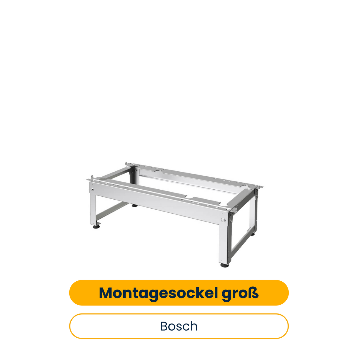 BOSCH Zubehör für Luft-Wärmepumpen Montagesockel groß für AW OR-T (Art.-Nr. 8738214744)