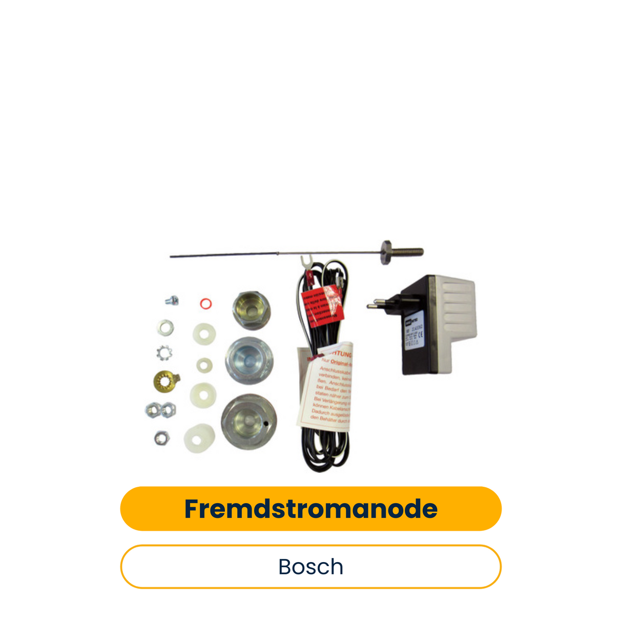 BOSCH Fremdstromanode MP2.3-900 Muffe Korrosionsschutz von Speichern 300-400L (Art.-Nr. 7735502784)