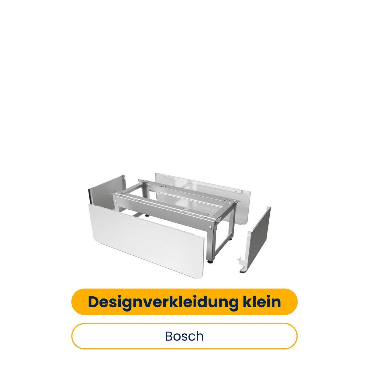 Accessoires BOSCH pour pompes à chaleur air Design habillage socle de montage petit (Réf. 8738214742)