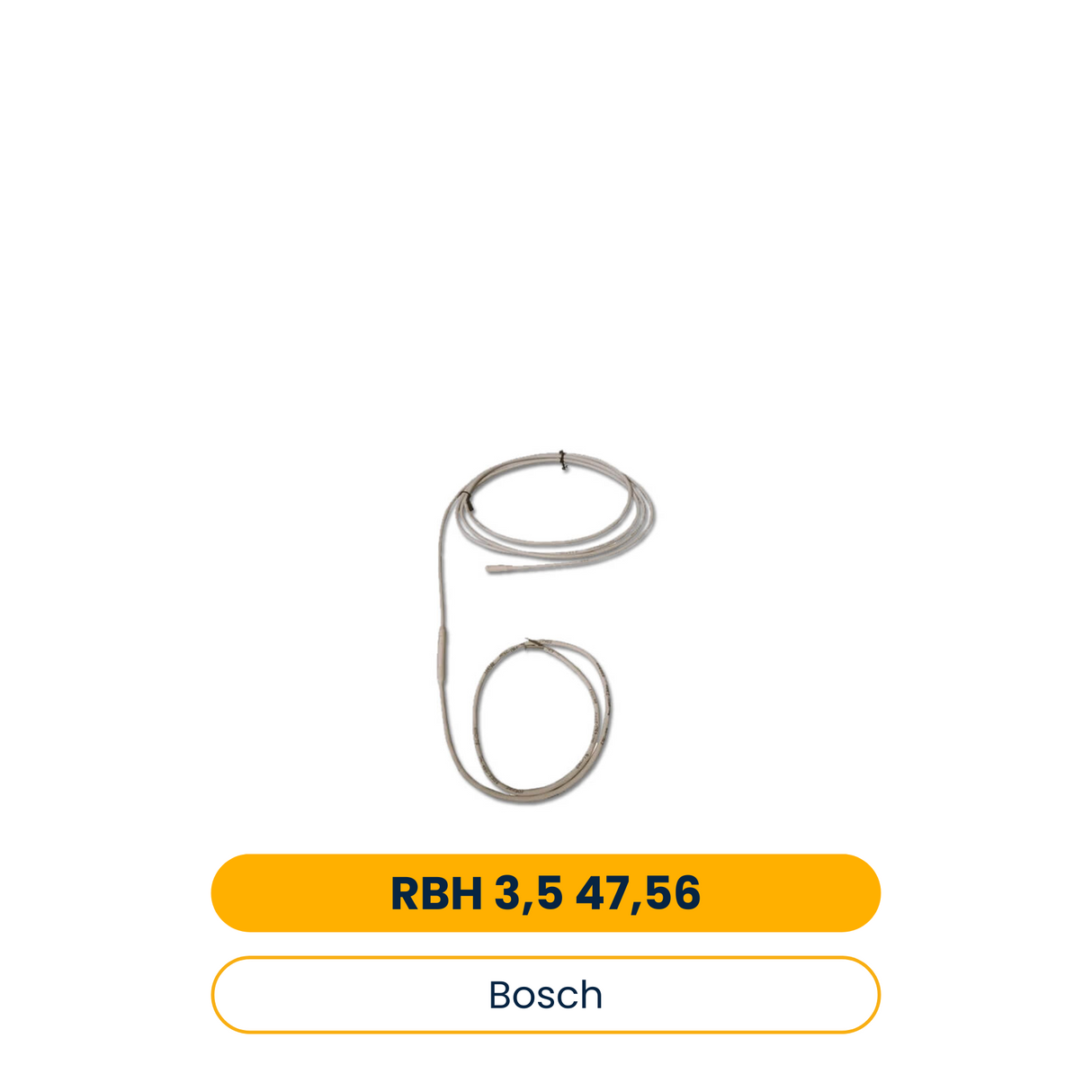 BOSCH Zub. für Luftwärmepumpen RBH 3,5 Rohrbegleitheizung 3,5m für AW OR (Art.-Nr. 8738214749)