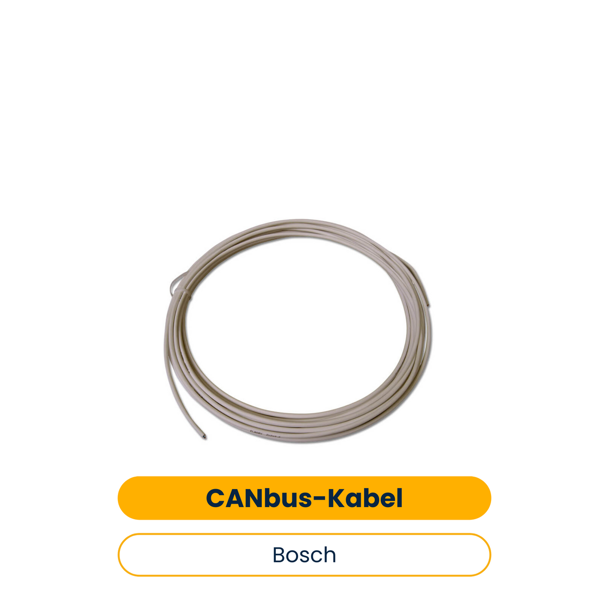 BOSCH Zub. für Luftwärmepumpen Kabel 30 CANbus-Kabel 2x2x0,75mm2, L: 30 m (Art.-Nr. 8738206184)