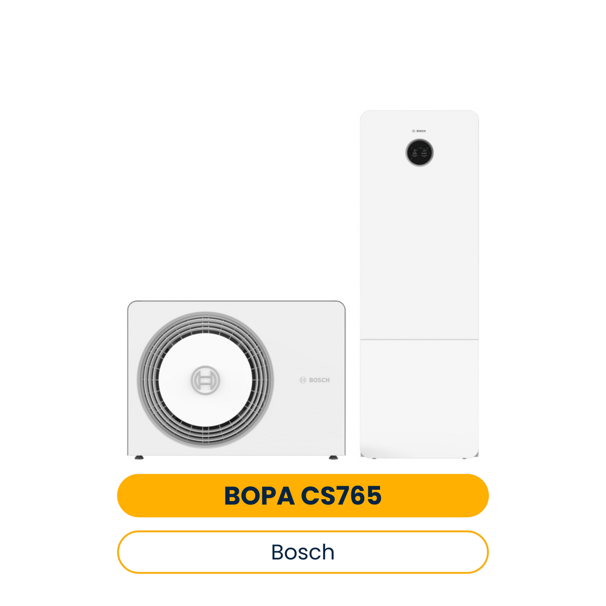 BOSCH Luftwärmepumpen-Paket BOPA CS765 AW 5 OR-S, CS6800iAW 12 M (Art.-Nr. 7739622391)