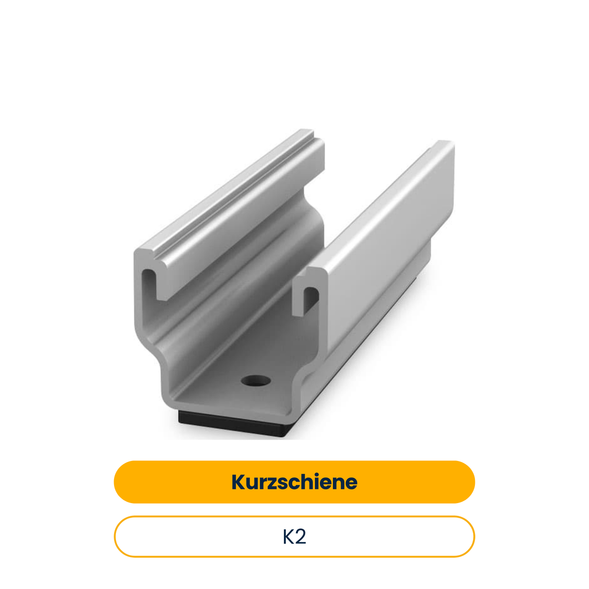 K2 MultiRail 10 Kurzschiene (Art.-Nr. 2001300)
