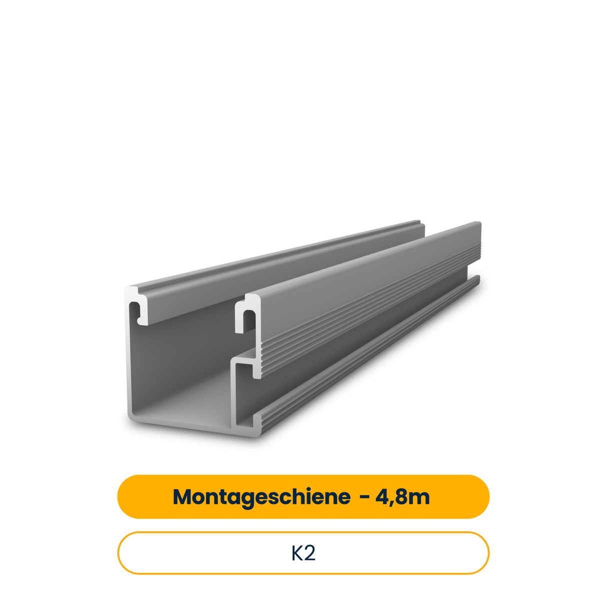 K2 SingleRail 36 light Montageschiene - 4,8 m (Art.-Nr. 2004413)