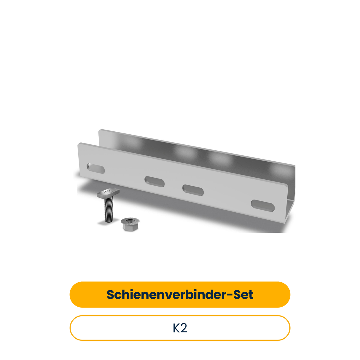 K2 SingleRail 50 Schienenverbinder-Set (Art.-Nr. 2002404)