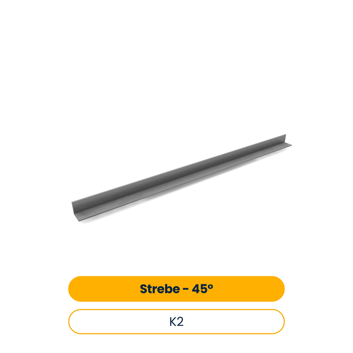K2 Multiangle Strebe 45° (Art.-Nr. 2002055)